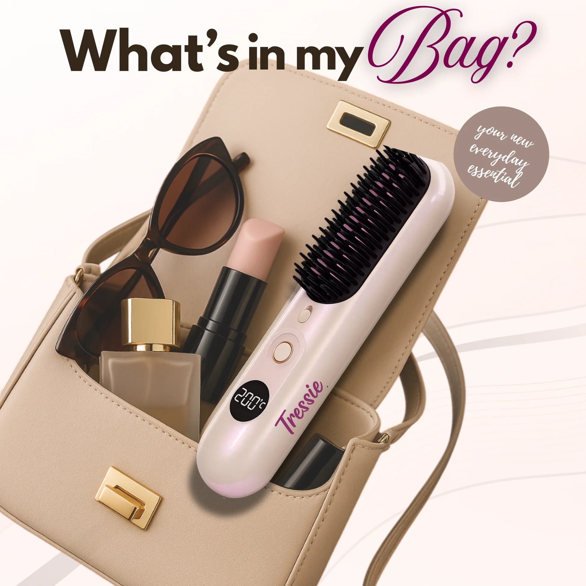 TRESSIE - CORDLESS HAIR STRAIGHTENER